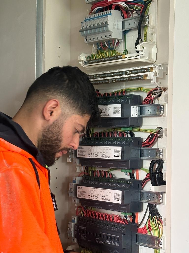 WA Electrical team on site